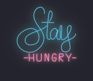 Bri Zdany Stay Hungy Logo